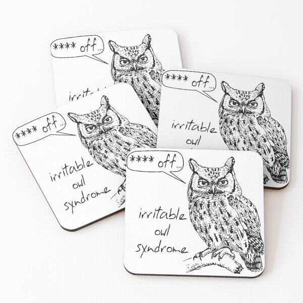 Item preview, irritable owl syndrome - clean version  designed and sold by Dis-An-Dat.