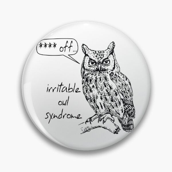 Item preview, irritable owl syndrome - clean version  designed and sold by Dis-An-Dat.
