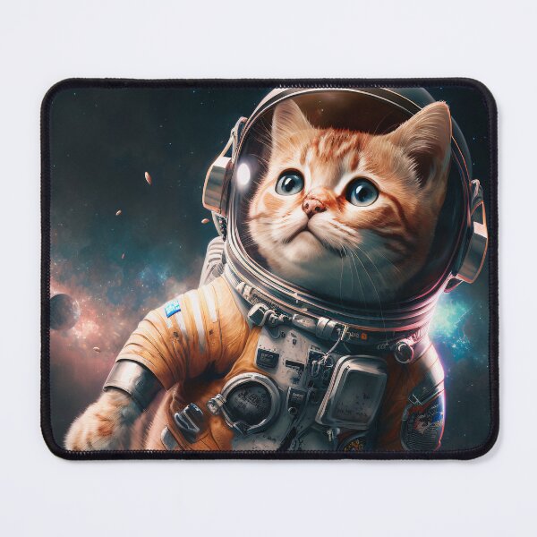 Item preview, No fear. The Kitty is in space! ⭐️ Catstronaut designed and sold by Dream It Craft It ✔️.