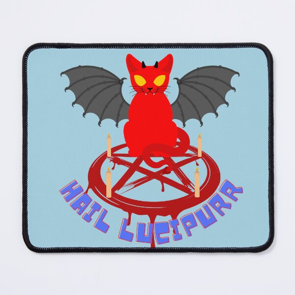 Item preview, Hail Lucipurr! designed and sold by toospecific.
