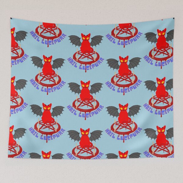 Item preview, Hail Lucipurr!  designed and sold by toospecific.