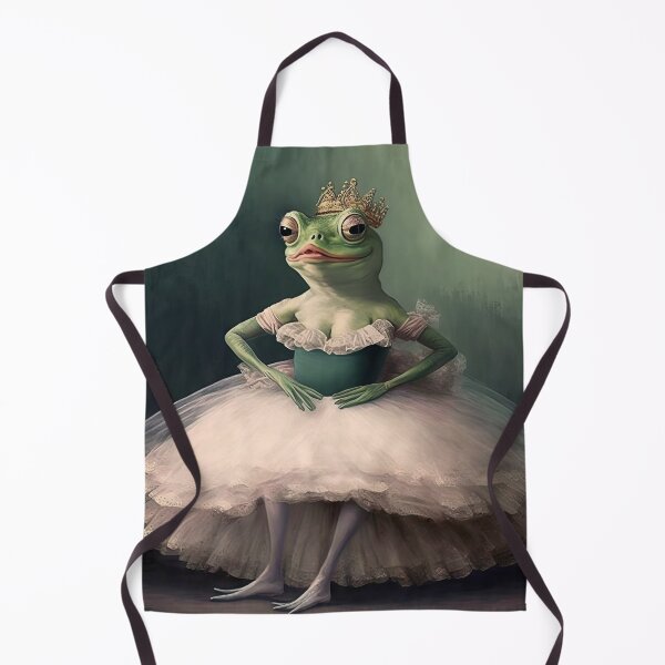 Aperçu de l'œuvre Friendly cute little frog as ballerina créée et vendue par mrlongfield.