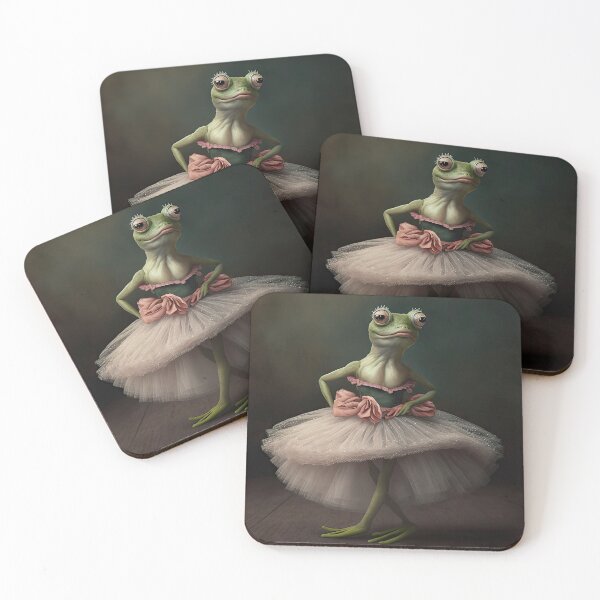 Item preview, Friendly cute little frog as ballerina designed and sold by mrlongfield.