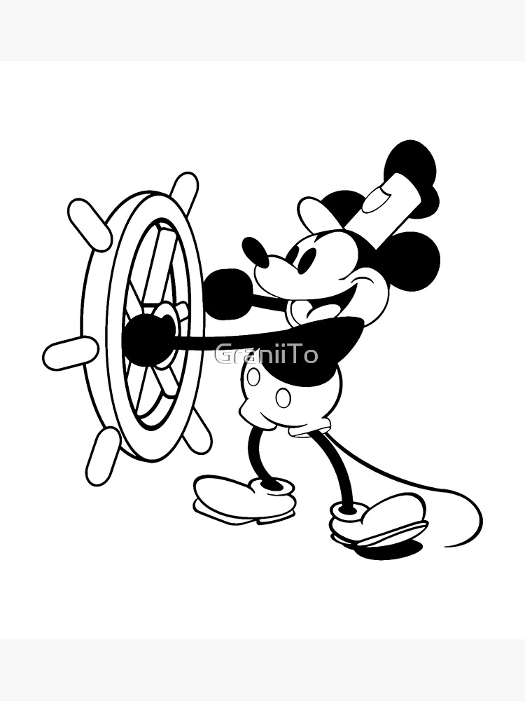 " Steamboat Willie" Poster for Sale by GraniiTo Redbubble