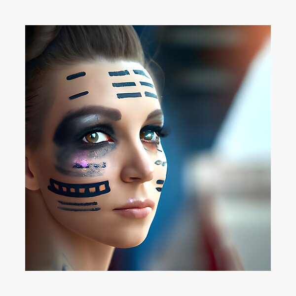 Artikelvorschau, Cyberpunk Hotties (7) – Wunderschöne Science-Fiction-Frauen entworfen und verkauft von TheThirdEye.