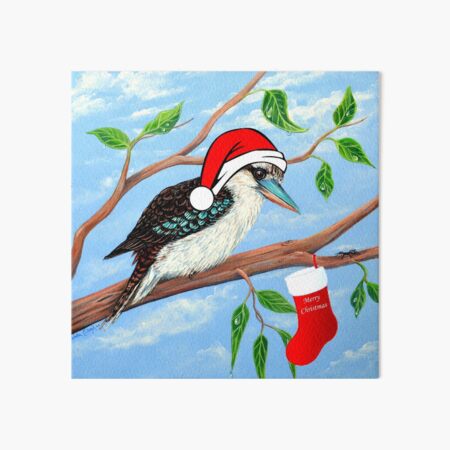 Christmas Stocking Art Board Print
