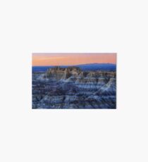 Sunset At Castle Rock Art Board