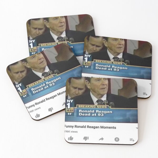 Item preview, Funny Ronald Reagan Moments (Dead at 93) Meme designed and sold by fergyfilms.
