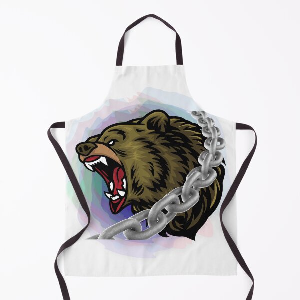 Item preview, Bear, Angry Gworling Bear, 3D Chain On Bears Neck designed and sold by adembulut.