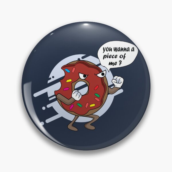 Item preview, Angry donut is ready to fight designed and sold by Donutlovers.