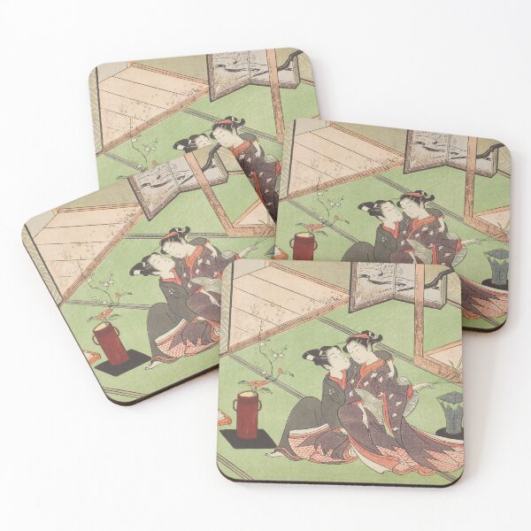 Item preview, Flowers (Hana) Edo period by Suzuki Harunobu designed and sold by RickE.
