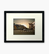 urban landscape Framed Print