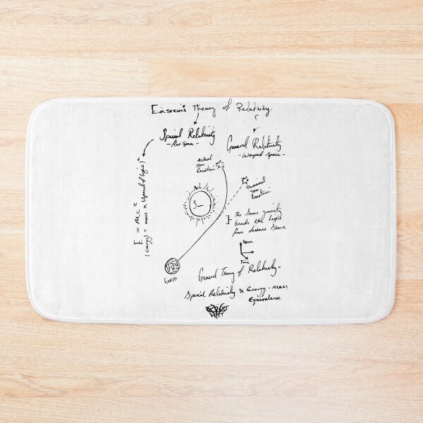Item preview, Einstein's theory of relativity - Illustration designed and sold by BGooddy.