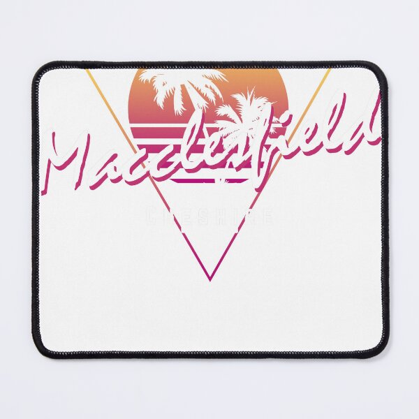 Item preview, Funny 80s Retro Sunset 'Macclesfield' Cheshire designed and sold by dinosareforever.