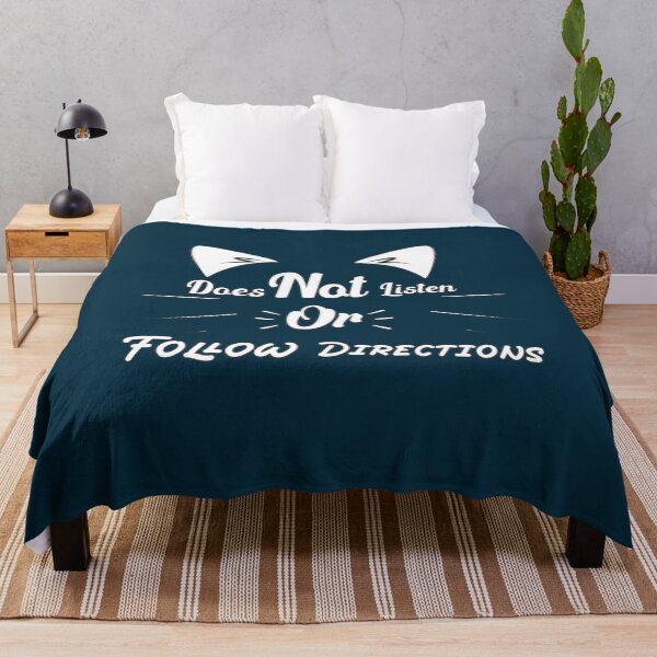 Item preview, Does Not Listen Or Follow Directions designed and sold by crawfordgodfrey.