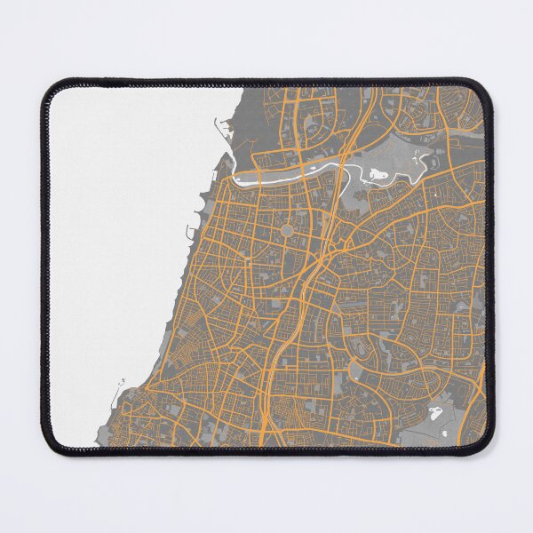 Item preview, Tel Aviv City Map of Israel - Bauhaus designed and sold by deMAP.