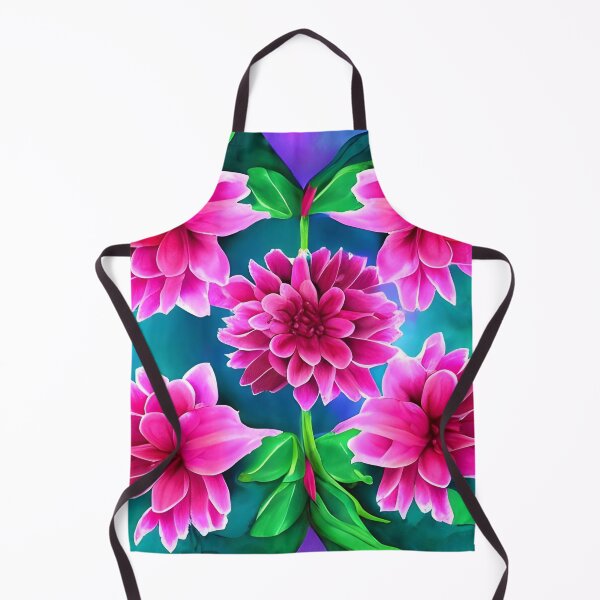 Item preview, Pink dahlia watercolor artwork designed and sold by The Love Quill.