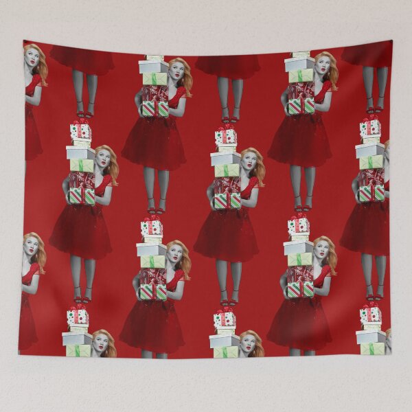 Item preview, KELLY CHRISTMAS RED designed and sold by jefvr.