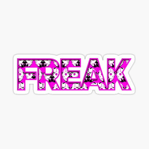 Freak 2 | Jason Voorhees Pink Hero Design | Freak Mask Shutdown by Tyler Tilley (tiger picasso) Sticker