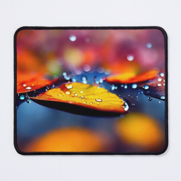 Item preview, Autumn leaves in the rain designed and sold by The Bored Giraffe.