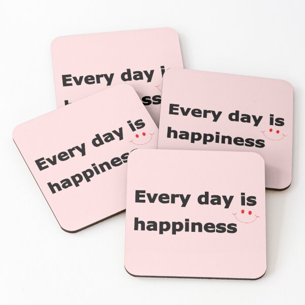 Item preview, Every day is happiness designed and sold by Moonlight Rabbit.