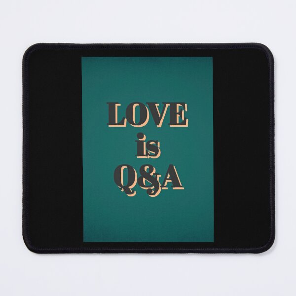 Item preview, LOVE is ... questions and answers! designed and sold by JoyPhotoArt.