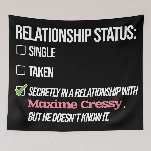 Item preview, Maxime Cressy - Relationship designed and sold by 2Girls1Shirt.