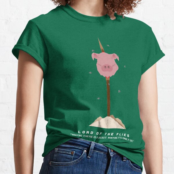 Literary Classics Illustration Series: Lord of the Flies Classic T-Shirt