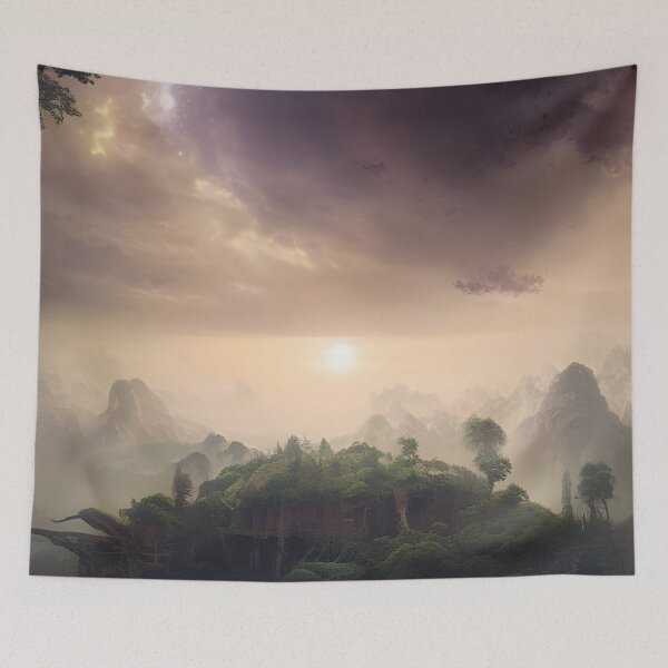 Item preview, Hutting in the middle of nowhere designed and sold by Kryata.