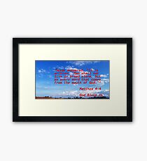 Matthew Framed Print