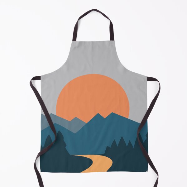 Item preview, Sun set on mountains corner designed and sold by Mahe-Art.