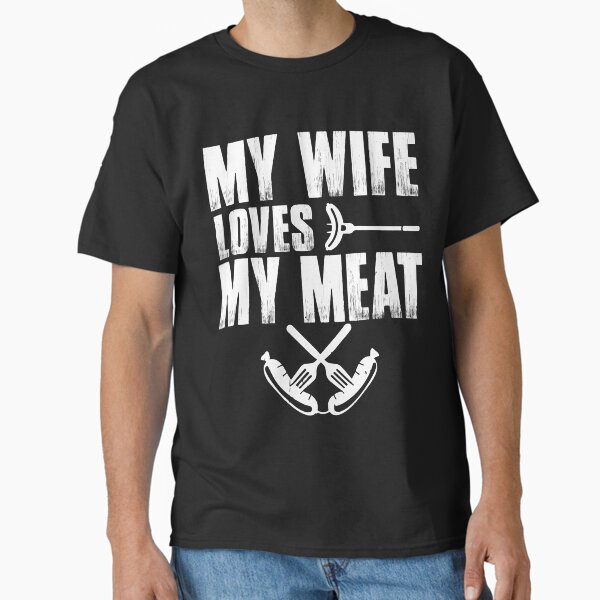 Artikel-Vorschau von Meine Frau liebt mein Fleisch in ihrem Mund, designt und verkauft von Plutshop.