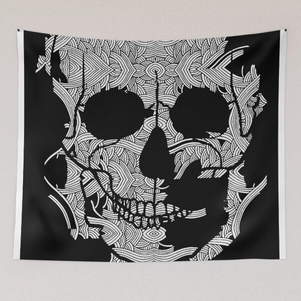 Item preview, CRANIO - Skull Line Pattern Phone Cases designed and sold by Dilematiccoma.