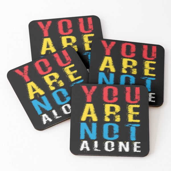 Item preview, You are not alone designed and sold by pqrstshirts.