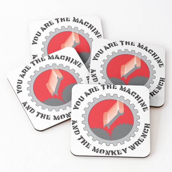 Item preview, YOU ARE THE MACHINE & THE MONKEY WRENCH designed and sold by ACME PROPAGANDAWORX.
