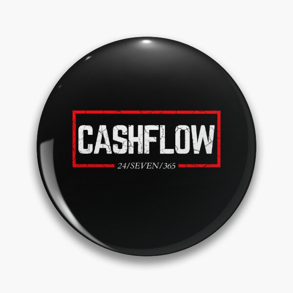Item preview, Cashflow 24/SEVEN/365 distressed  designed and sold by KingsManKind.