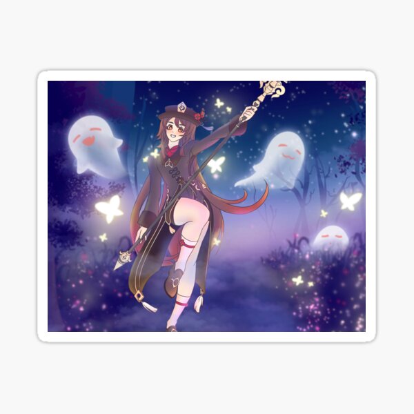 Item preview, Genshin Hu Tao fan art designed and sold by Anna-Beatrix.