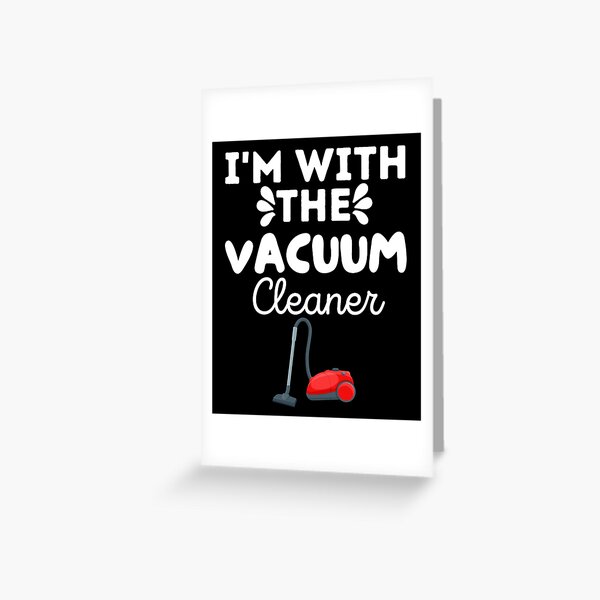 This Is My Human Costume I'm Really A Vacuum Cleaner | Funny Halloween  Saying | Greeting Card