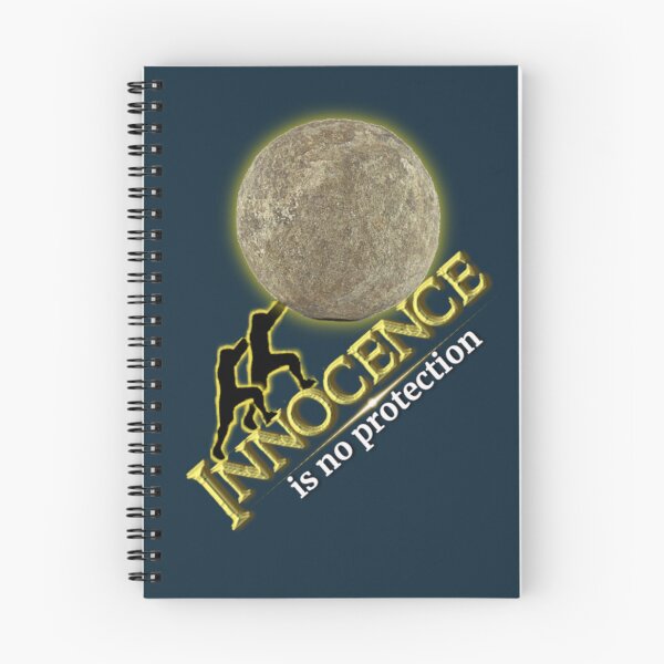 Item preview, Innocence is no protection! designed and sold by LeelaWorks.org.