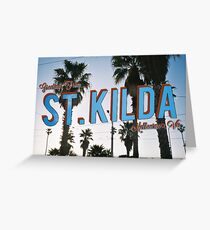 Vintage St. Kilda Postcard Greeting Card