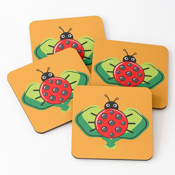 Item preview, Cute pickleball pattern with sweet ladybugs designed and sold by EvieWoj.
