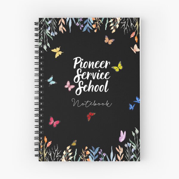 Item preview, Pioneer service school notebook JW.org - Butterfly designed and sold by JJB-Designs.