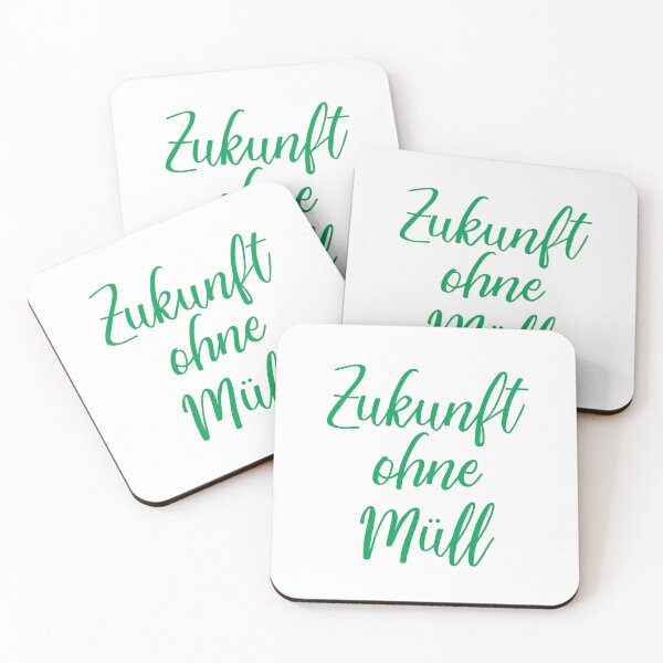 Item preview, Zukunft ohne müll. German text: Future without waste. designed and sold by pidzam4e.