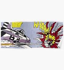 Roy Lichtenstein Waham! Gerahmtes Druckplakat Poster