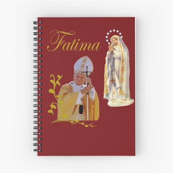 Item preview, Fatima T-Shirt Virgin Mary & John Paul II Catholic T-Shirt designed and sold by hispanicworld.