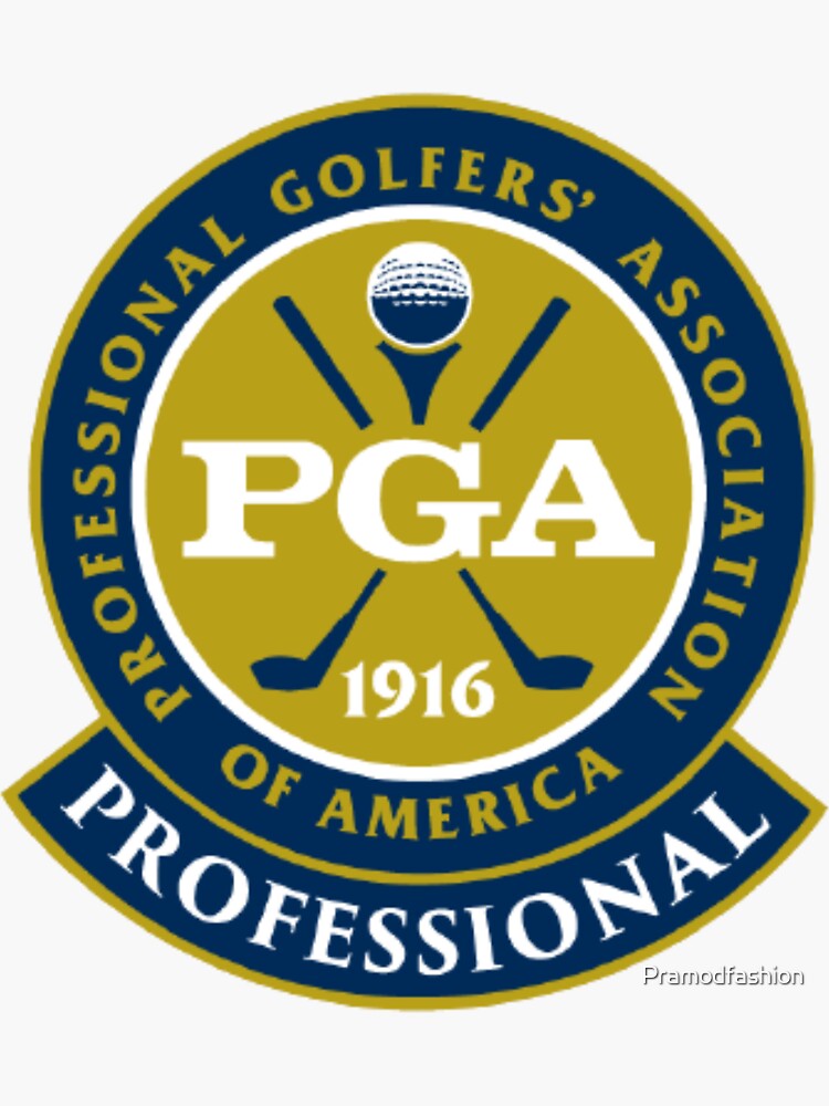 "Pga" Sticker for Sale by Pramodfashion Redbubble