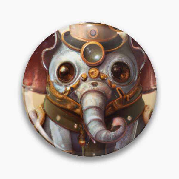 Item preview, Steampunk Elephant  designed and sold by MoonRoseInk.