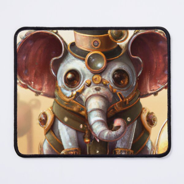 Item preview, Steampunk Elephant  designed and sold by SoberMoon Studios .