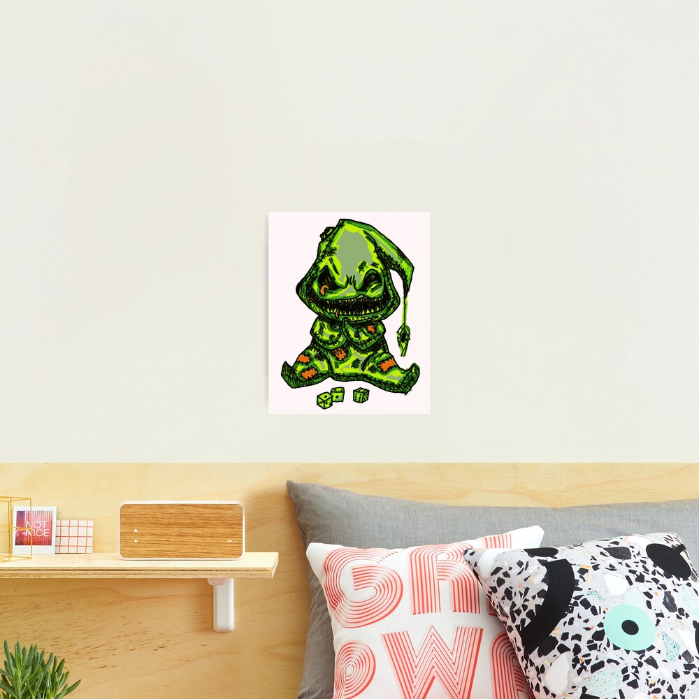 Oogie Boogie Acrylic Blank – Moxie Vinyls