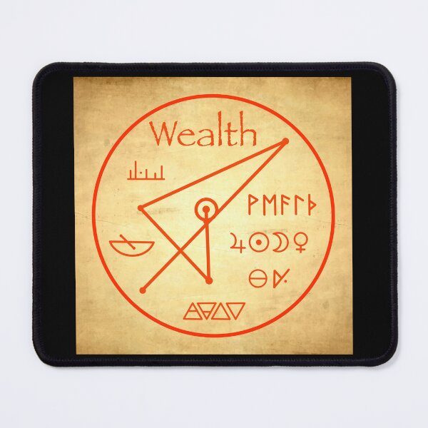 Item preview, Talisman parchment for wealth designed and sold by secretmagic.